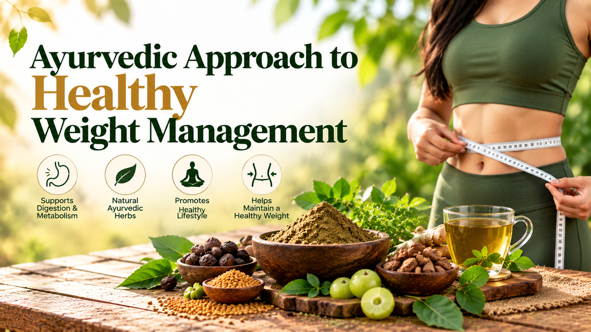Ayurvedic Approach to Healthy Weight Management | Herbal Hand Jadibooti