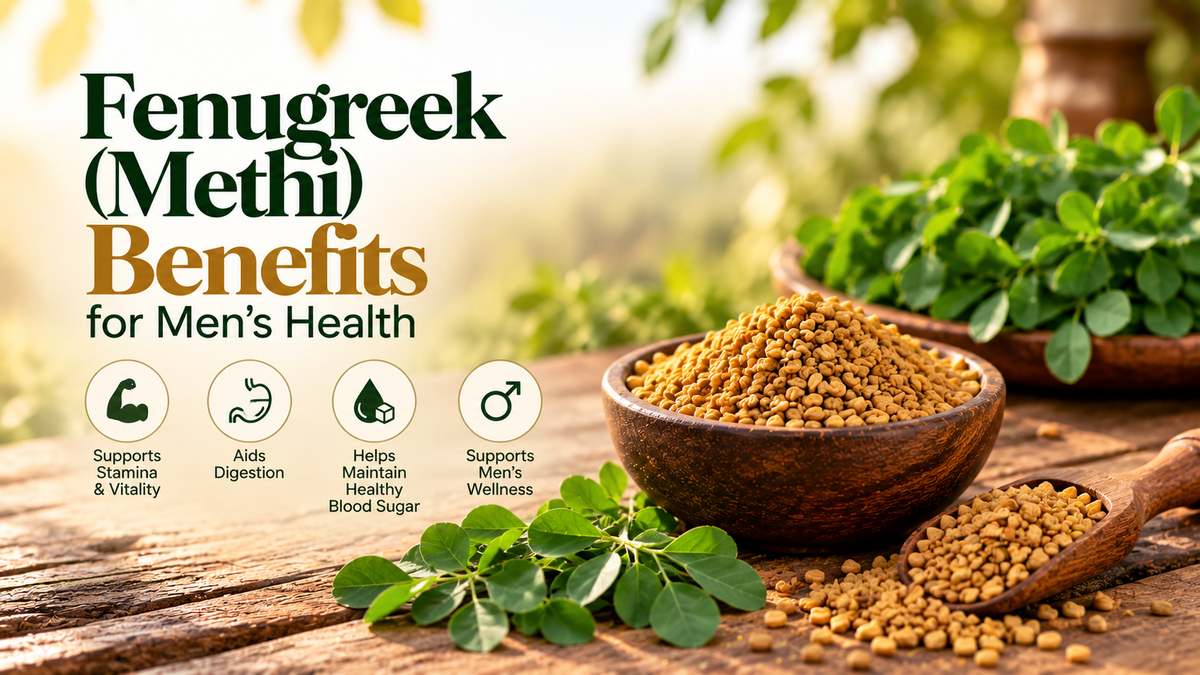 Fenugreek (Methi) Benefits for Men’s Health | Herbal Hand Jadibooti
