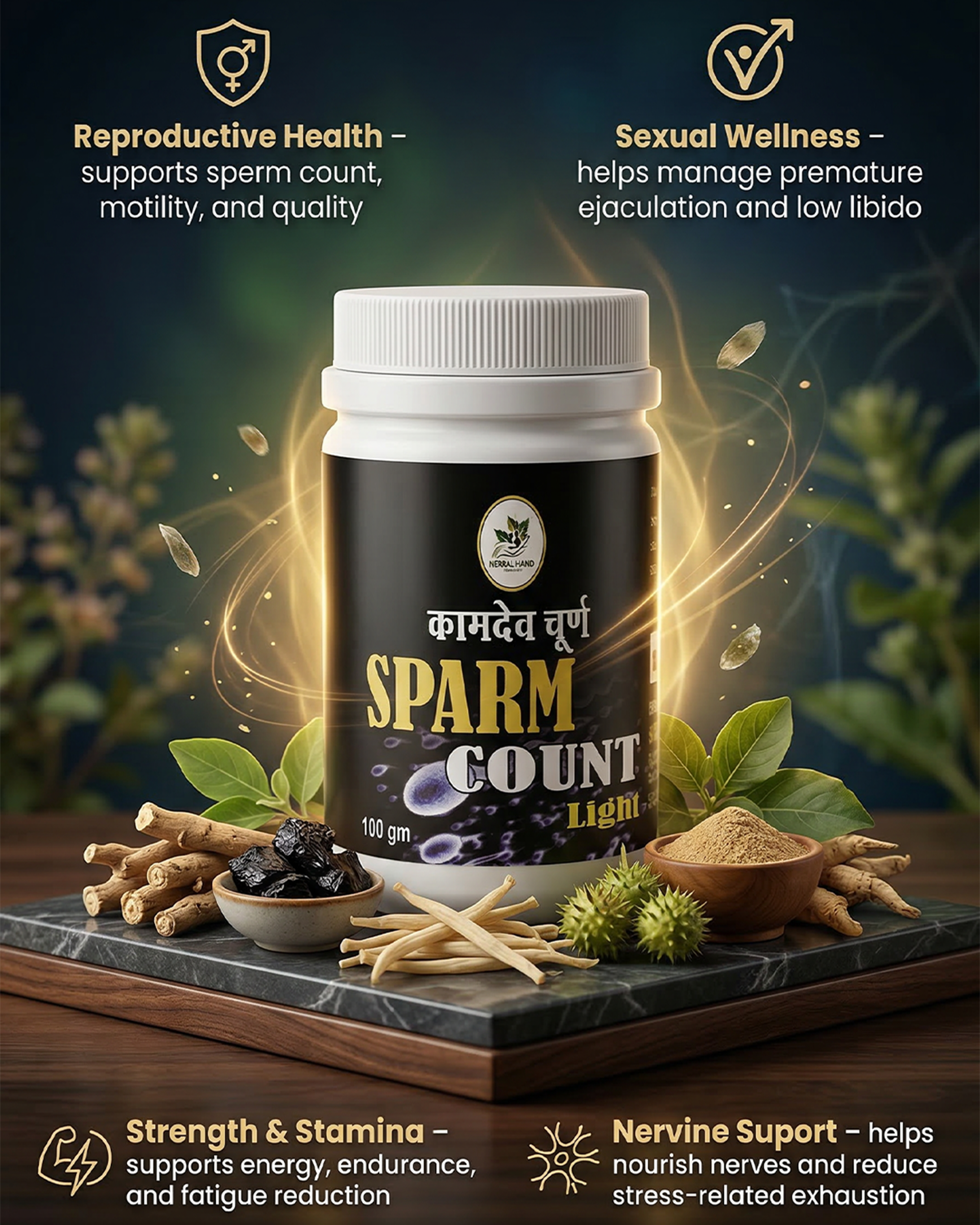 Sperm Count Light Powder