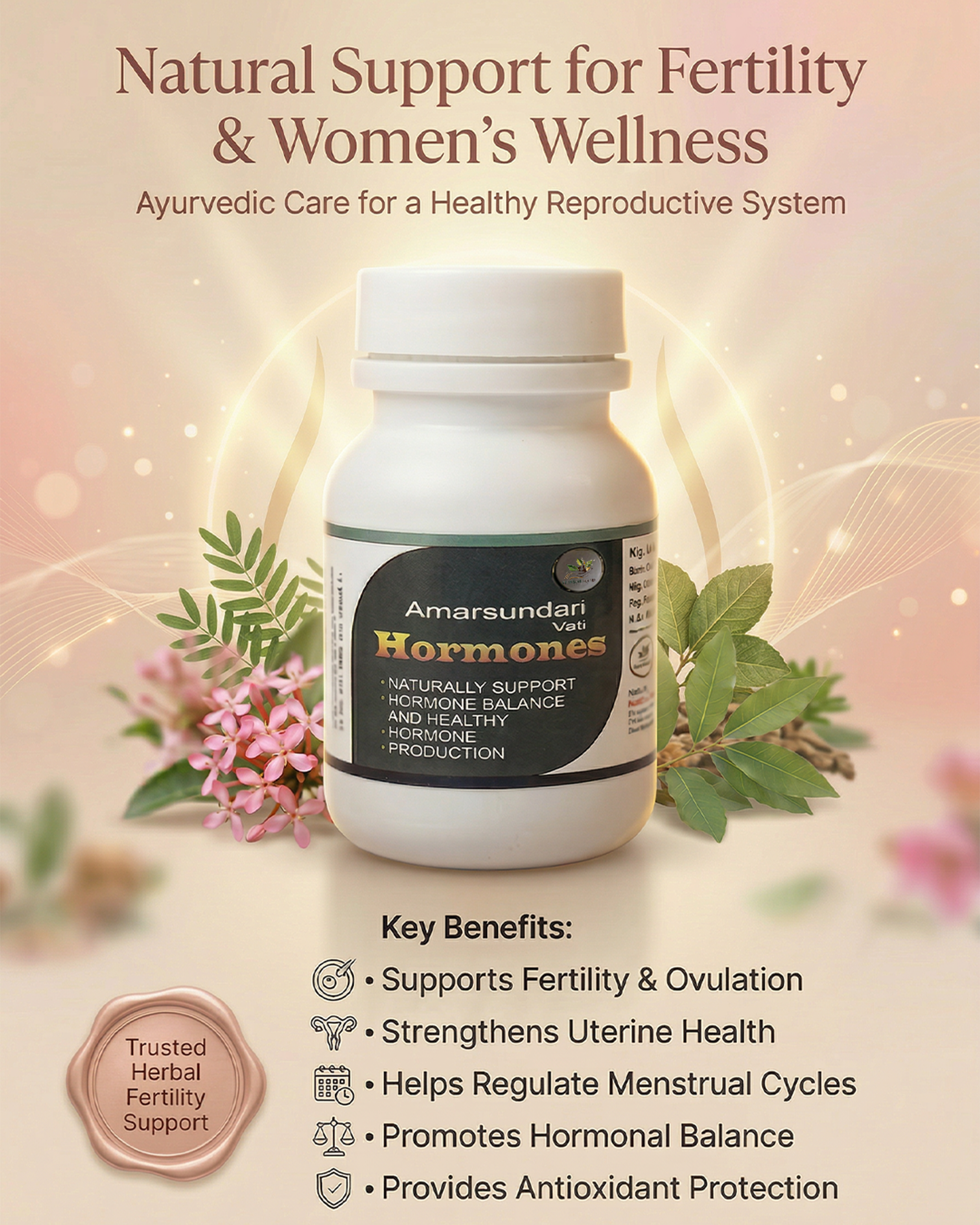 Amarsundari Vati (Hormone Support Tablets)
