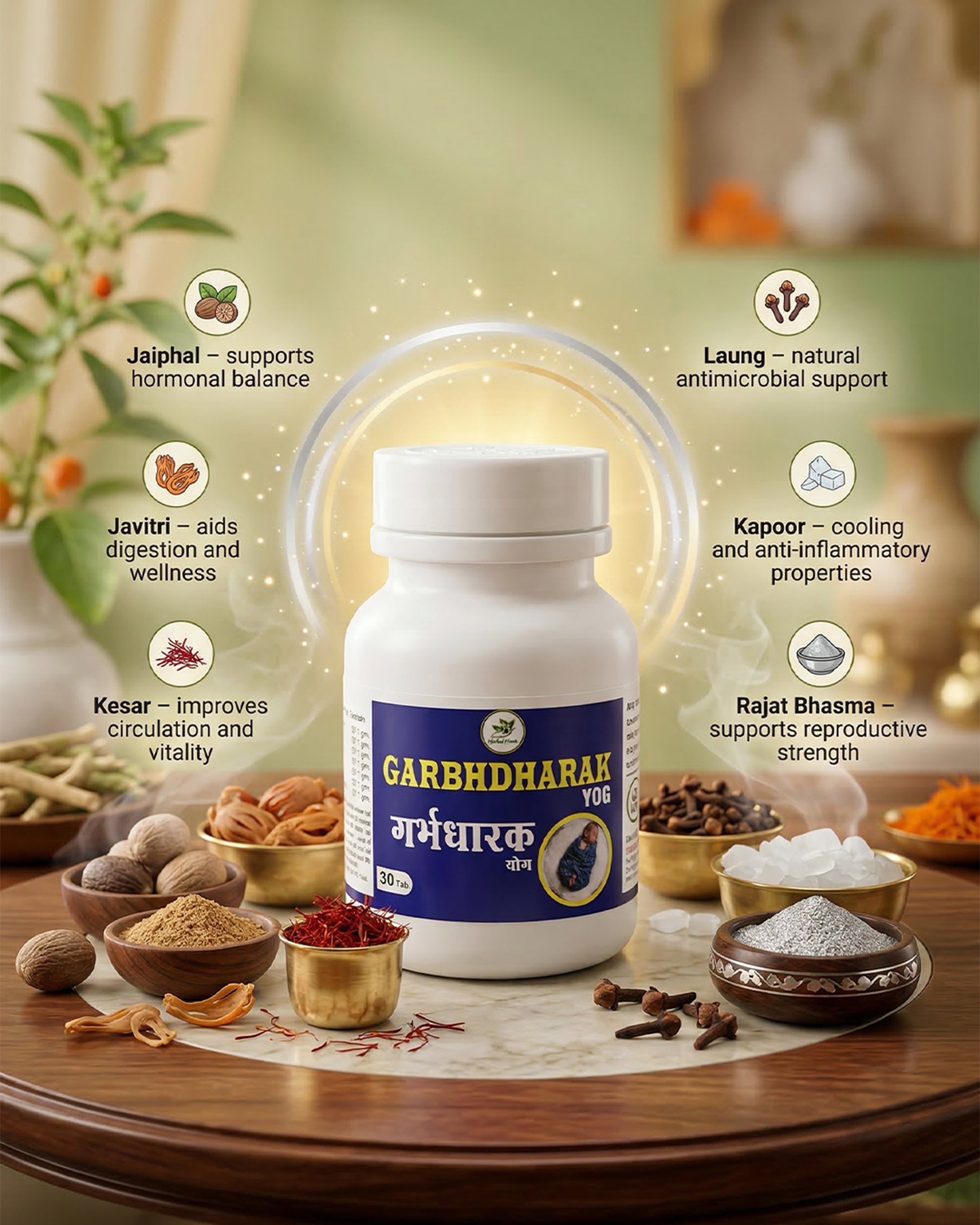 Garbhdharak Yog – Herbal Support for Reproductive Wellness