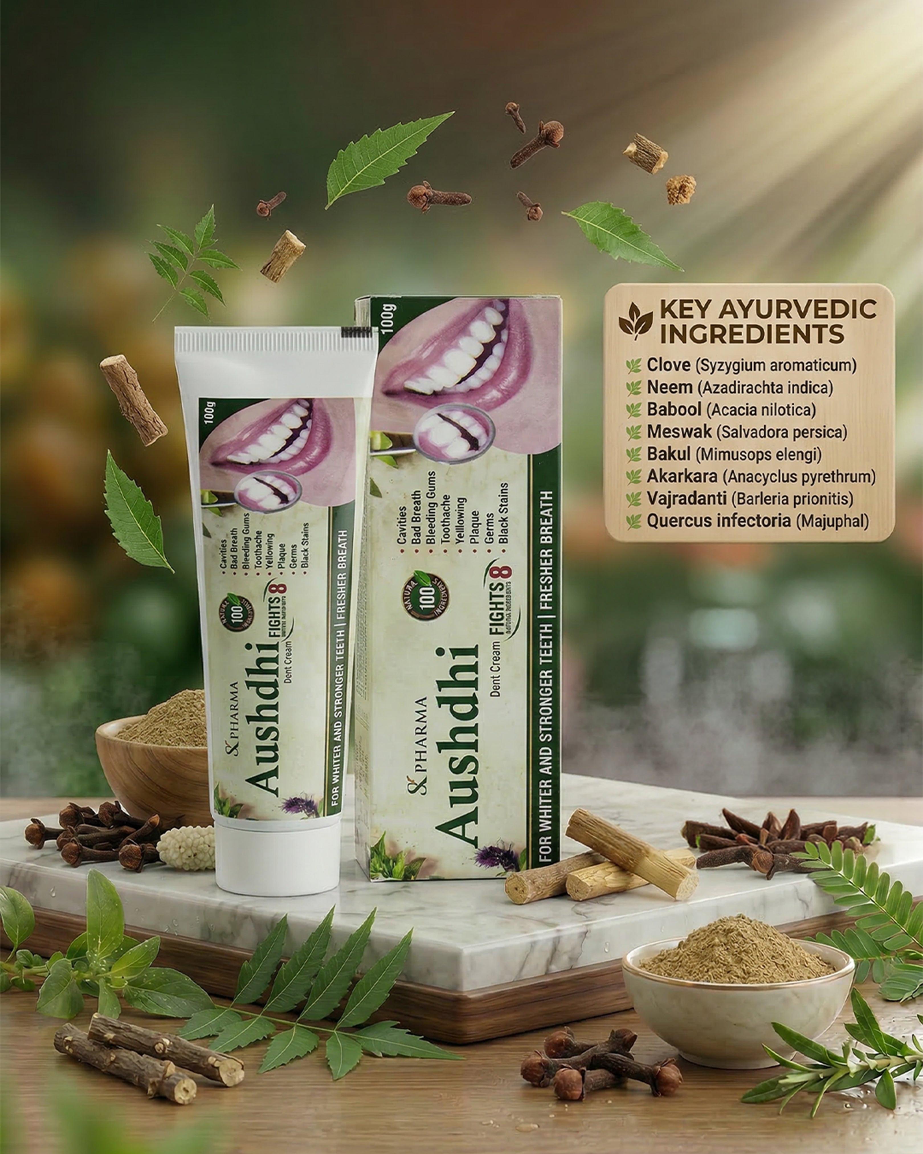 Aushdhi Herbal Toothpaste (Complete Oral Care)