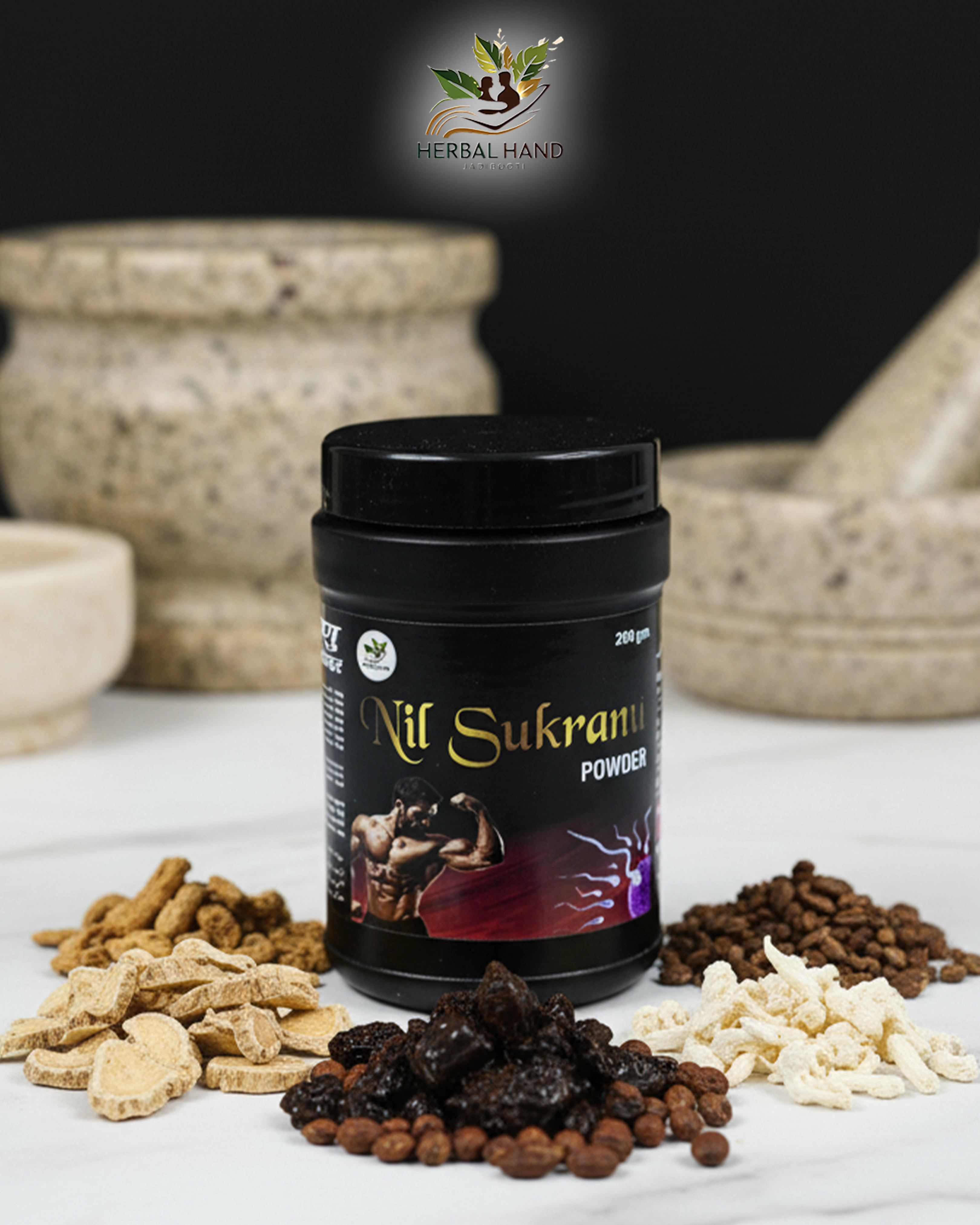 Nil Sukranu Powder for Men – Unani Herbal Formula for Reproductive Health, Sperm Quality & Vitality