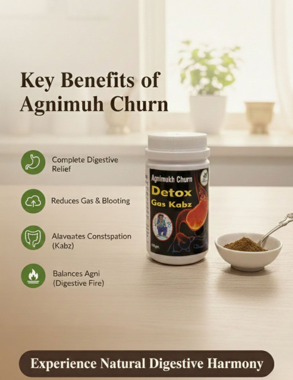 AGNIMUKH CHURAN: Igniting Your Digestive Fire and Wellness