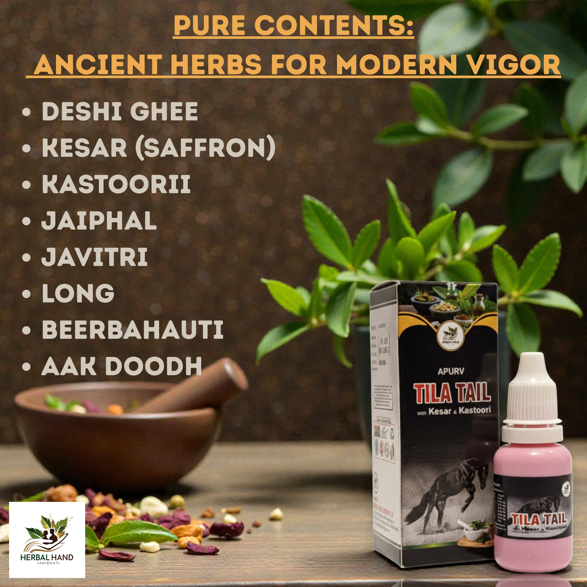 APURV TILA TAIL with Kesar & Kastoori: Unlock Your Confidence & Power